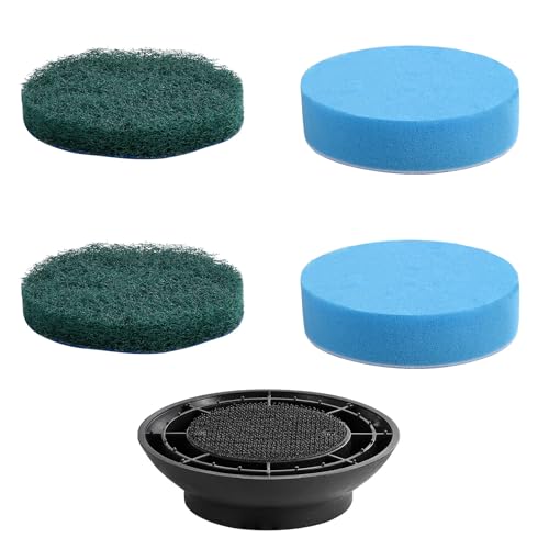 Sweepulire 4 Pack Sponge Scrubber and Scouring Pad for SW1 Cleaning Brushes