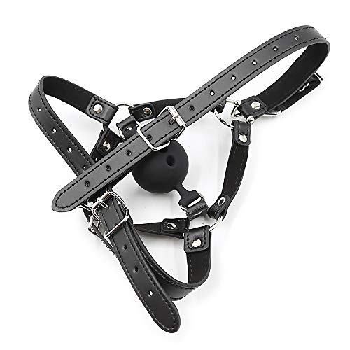 5 daogong+Silicone+Objects+Leather+Harness