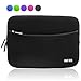 8 Inch Tablet Sleeve Case, Armor Wear Portable Padded Neoprene Zipper Carrying Sleeve Case Bag with Accessory Pocket for iPad Mini/2/3,Andorid 7 - 8 inch Tablet Device