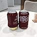 Canned Cover Wraps Silicone Sleeve Can Hide Beverage That Look Like Soda Suitable All 12FL OZ 355ml… (RED)