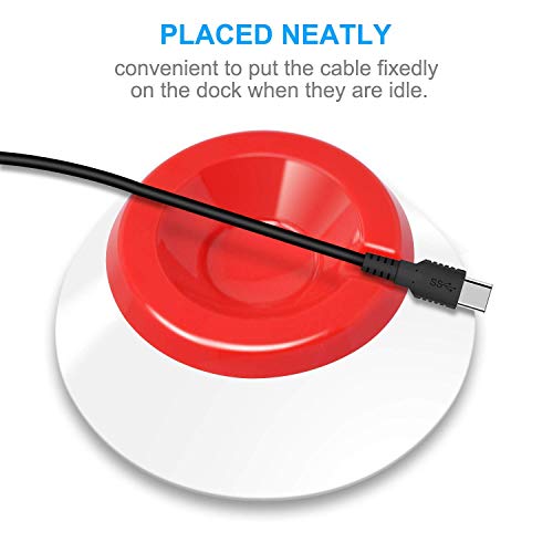 image for Charger Station Holder, BestOff Charging Dock Mount Plus Charge Contro
