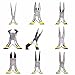 Jewelry Pliers,Jewellery Making Tools Beading Pliers Round Flat Wire Side Cutters Kit