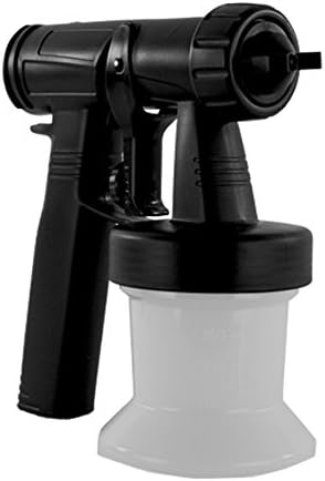 MaxiMist Lite Plus SatinAire Standard Black Spraygun, w 1 White Cup attached
