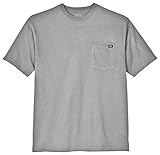 Dickies Men'S Tagless Back Neck Heavyweight Crew Neck, HEATHER GREY, XXXXX-Large