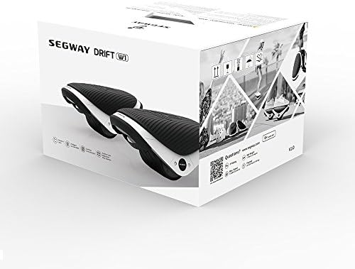 Ninebot by Segway Drift W1 Skate à électrique Mixte Adulte, Noir, unique