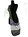 BenThai Products Hippie Hobo Sling Crossbody Bag Messenger Purse, Elephant Floral, Assorted Color