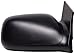 Fit System - 63573H Passenger Side Mirror for Honda Civic Coupe Ex/Si-Navi, LX Model, Black, Non-Foldaway, Power