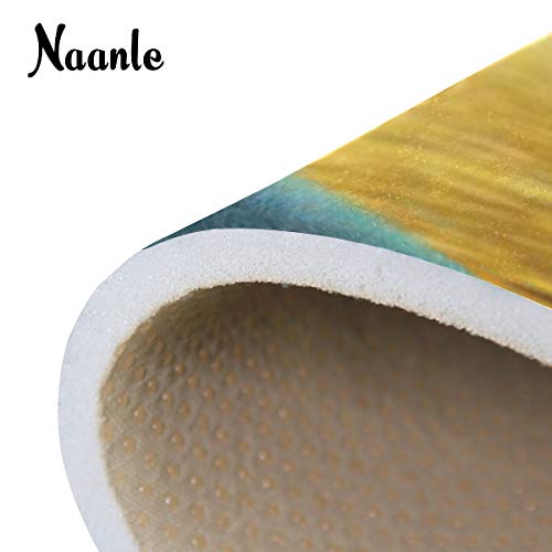 Naanle-Ocean-Beach-Area-Rug-5x7-Mermaid-with-Ghost-Ship-Polyester-Area-Rug-Mat-for-Living-Dining-Dorm-Room-Bedroom-Home-Decorative Naanle Ocean Beach Area Rug 5'x7', Mermaid with Ghost Ship Polyester Area Rug Mat for Living Dining Dorm Room Bedroom Home Decorative