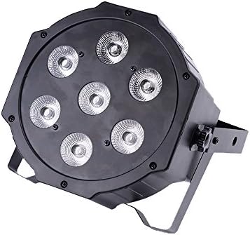 Smartrade 4 In 1 RGBW 7x10W LED Stage Par Lighting Used as Stage light, Bar Light, KTV Light, Flicker Light, Halloween, Christmas, Decoration