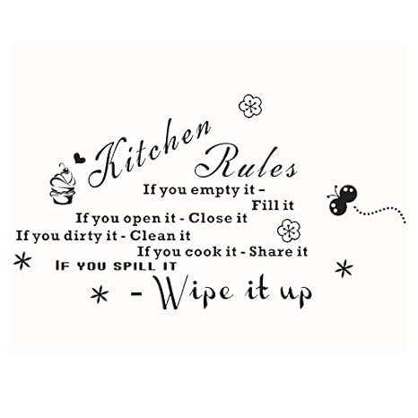 Buy Slb Works 2x Famous Motto Quote Words Kitchen Room Home Art