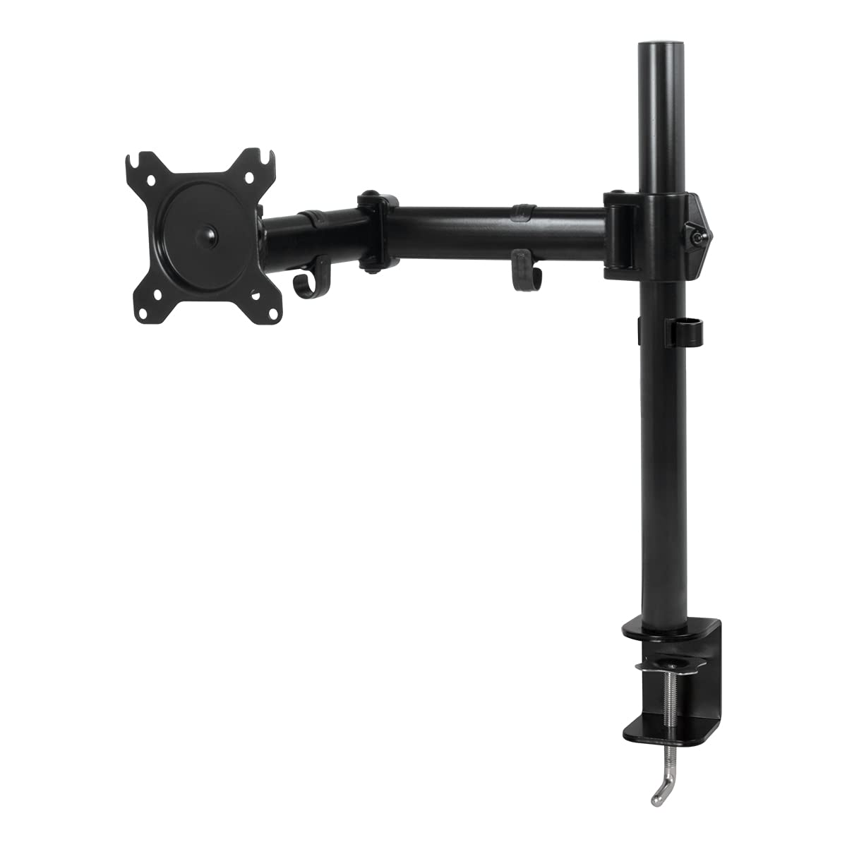 ARCTIC Z1 Basic - Desk Mount Single Monitor Arm for up to 34"/38" Ultrawide, up to 15 kg (33 lbs) weight, 360° rotation, easy Monitor adjustment - Black