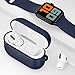 BRG for Airpods Pro Case,Soft Silicone Skin Cover Shock-Absorbing Protective Case with Keychain for Apple Airpods Pro [Front LED Visible]