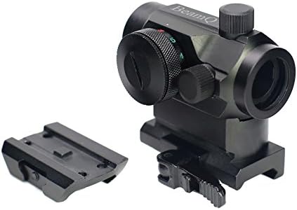BeamQ Dot Optics Scope Sight QD Quick Riser Mount, Red