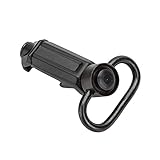 TheElves RSA-QD Rail Sling Mount with Push Button Quick-Detach Sling Swivel