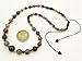 jennysun2010 Handmade Natural Indian Agate Gemstone Beads 4~12mm Graduated Adjustable Necklace Healing (18'' Adjustable up to 30'')