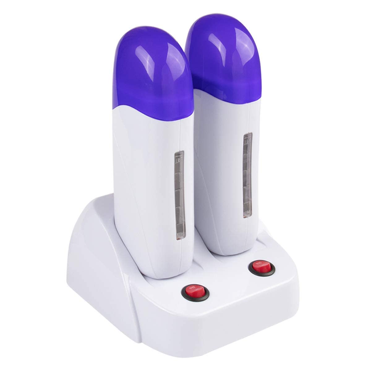 Waxing Kit Electric Wax Heater Waxing Warmer Machine Double Depilatory Roll Wax Warmer for Hair Removal