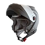 Reevu FSX1 Rear-View Modular Helmet - Large/Black Matte