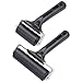 3.8 and 2.2 Inch Hard Rubber Brayer for Anti-Skid Tape Construction Tool Printmaking and Stamping Gluing Application, 2 Pieces