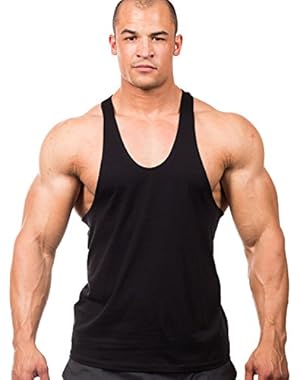 Athletic-Cut Muscle Workout Tank Top
