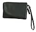 Coach Crossgrain Leather Corner Zip Wristlet Black F54626IMBLK