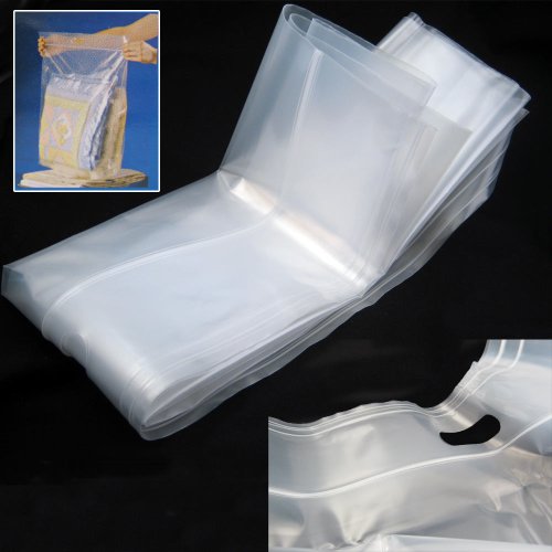 5 Zip Lock Bags XXL Extra large Plastic 24x20 Heavy Duty Clothes