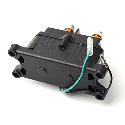 12V Solenoid Relay Contactor & Winch Rocker Thumb Switch Combo for ATV UTV