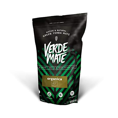 Verde Mate Green Orgánica 500 g â Bio Yerba Mate aus Brasilien â Rauchfrei & schonend verarbeitet 0,5 kg – Bild 4
