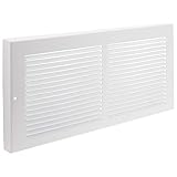 Imperial RG0033 Louvered Steel Painted Baseboard