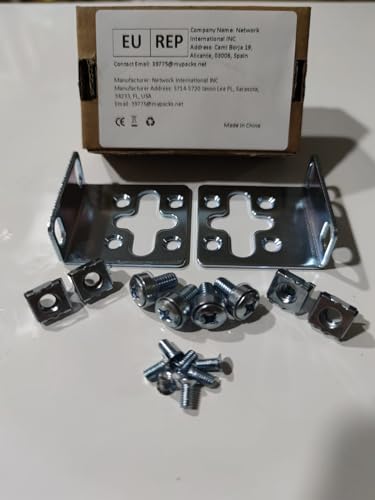 RW RoutersWholesale Rack Mount Kit fits 17.3" Wide