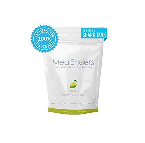 MealEnders Signaling Lozenges–Conquer Cravings, Curb Snacking, Beat Overeating, and Master Portion Control–Helps You Stick to Any Diet Weight Loss Program, 25-count Pouch (Citrus)