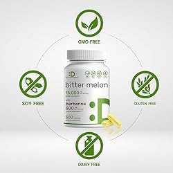Bitter Melon with Berberine Supplement 15,000mg Per