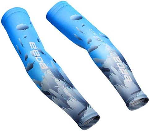 Bwiv UV Protection Cooling Arm Sleeves for Men Women Sun Sleeves Cooling UPF 50+for Cycling Running Football Baseball Golf Outdoor Sports