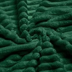 Vessia Flannel Fleece Throw Blanket for
