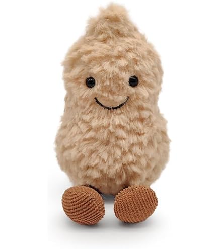Amazon.com: Dupuci 6.5inch Peanut Plush Toy Soft Stuffed Doll