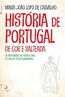 Livro História de Portugal de Cor e Salteada