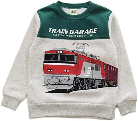 男の子 子供服 Jr貨物 裏起毛 トレーナー Sn 4915 桃太郎 金太郎 100 1