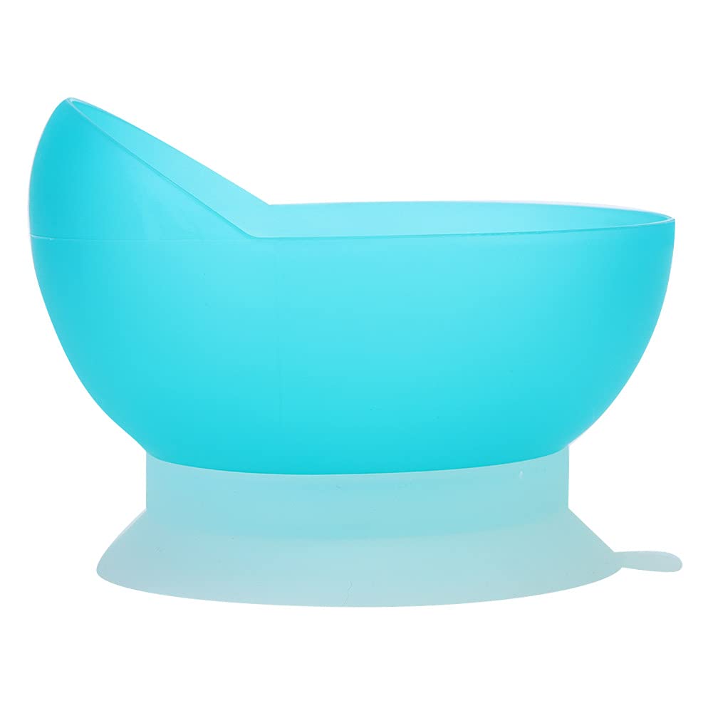 Tiiyee Anti Spill Bowl, Scooper Bowl with Suction Cup Base Anti Spill Tableware Dishwasher Safe Adaptive Utensils Auxiliary Bowl for People who can not use normal tableware