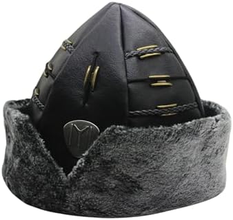 Turkish Ottoman Bork Hat Ertugrul Dirilis Fur Leather Winter Cap