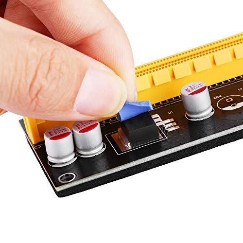 Mavis Laven 100x100x2mm Soft Thermal Silicone Conductive Pad CPU Thermal Pad High temperature resistance Heatsink Cooling Sheet Insulation Paste for Computer/Laptop(White)