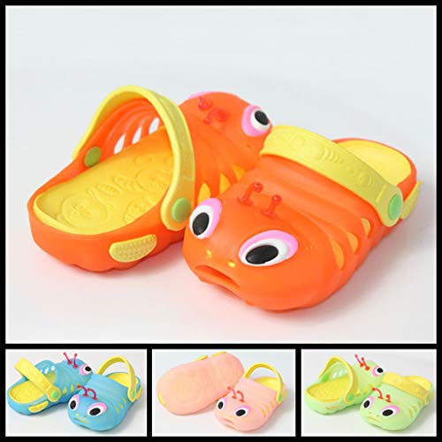 9Month-5Years Summer Toddler Baby Boys Girls Cute Cartoon Beach Sandals Slippers Flip Shoes Green - Thumbnail 6