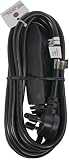 Barium Electric 15 Ft Extension Cord Angled Plug Black 15 Foot | 3 Outlets | 16 AWG | 1625 Watt | 13 Amp | 120 Volt - Electronics, Appliances, Power Tools - 3 prong, 16 gauge, w/ground, 110-125V