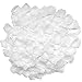obmwang 2000 PCS Artificial Silk Rose Petals for Wedding Party Favors Decoration and Vase Home Decor Wedding Bridal Decoration, White