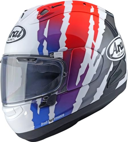 Arai RX-7V Evo Blade Helm, rot/weiss/blau, M (57/58)