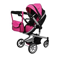 Mommy & me 2 in 1 Deluxe Doll Stroller Extra Tall 32