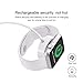 Apple Watch Charger, Magnetic USB Charging Cable Wireless Portable Charger Pad Compatible Apple Watch/iWatch Series 1/2/3/4/Nike/Edition All 38mm 42mm - 3.3 Ft White