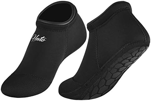 Hevto ダイビングソックス 限定タイムセール ダイビングブーツ 3mm ネオプレーンソックス フィンソックス シュノーケリングソックス マリンシューズ メンズ 防水防砂 防寒保温 速乾 レディース 水陸両用