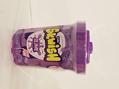 Skwish Slime - Gooey Fun! Icky Stiky! - PURPLE Jar