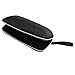 GU Angqi Elegant Portable Zipper Eye Glasses Sunglasses Hard Case Protector Box Black