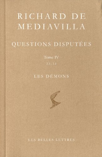 Questions disputées