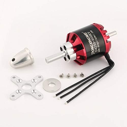 1997LM Dxw D4250 800Kv 3-7S Brushless Motor For Rc Fixed Wing Airplane Red